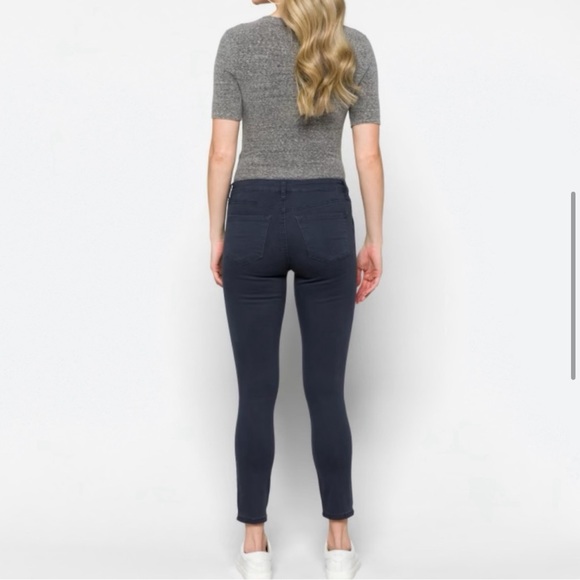 BNWT stitch fix STS Blue Ellie ankle skinny 10” rise pants in charcoal gray - Picture 3 of 6